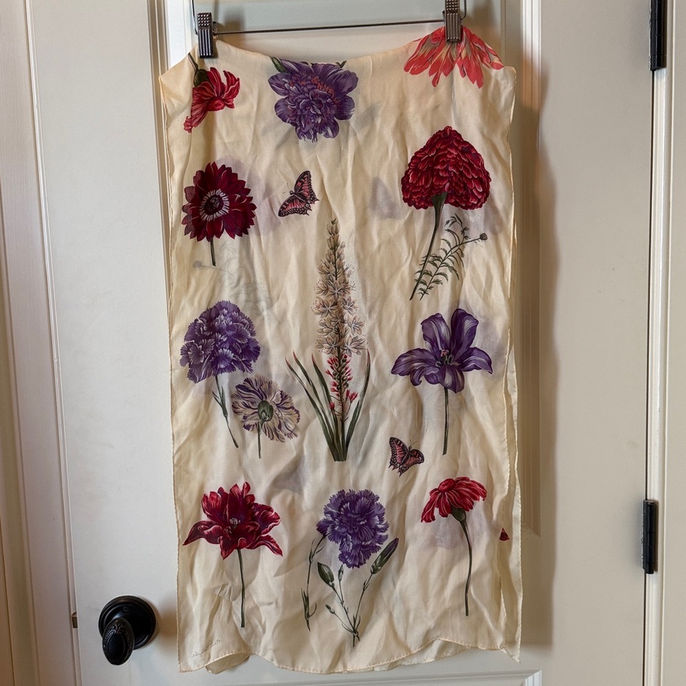 Vintage Ann Taylor Silk Scarf